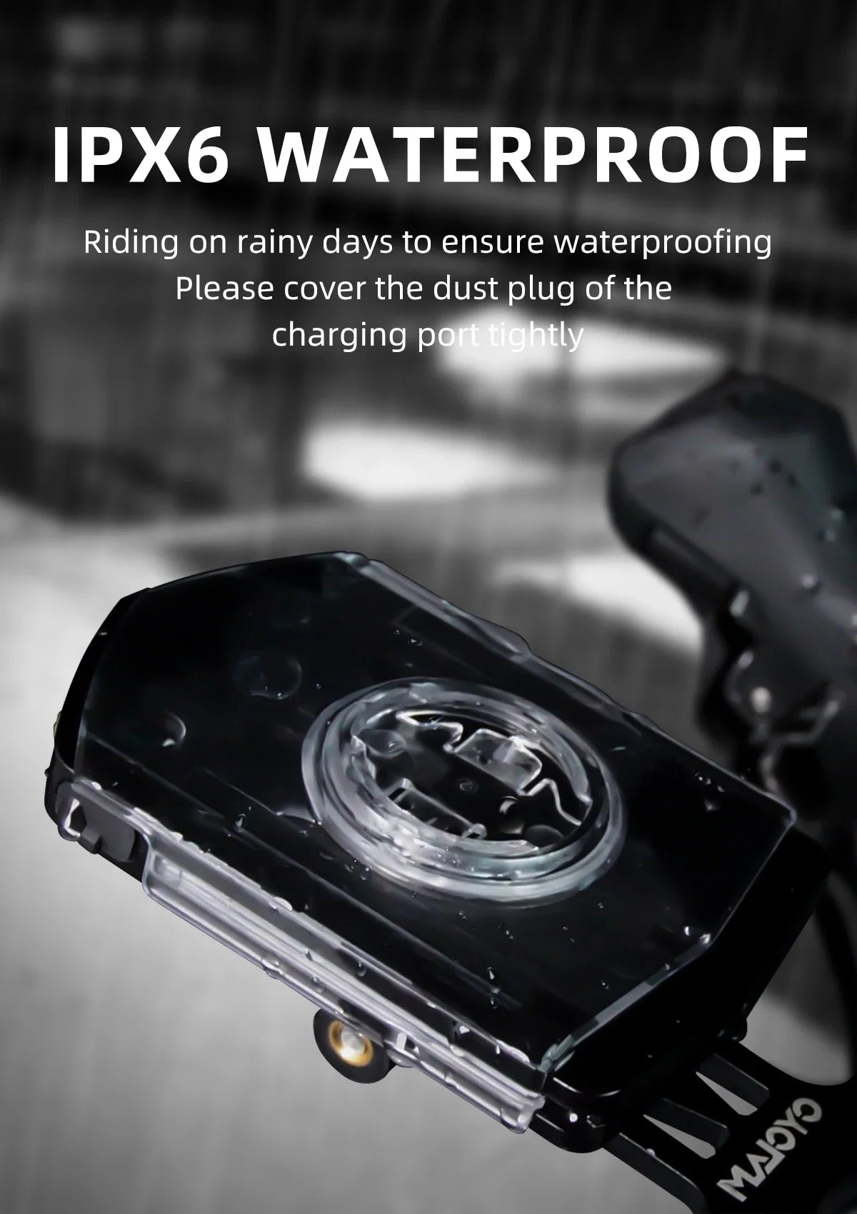 CYCLAMI RVL01 120LM Bike Safety Light & 5000mAh Power Bank