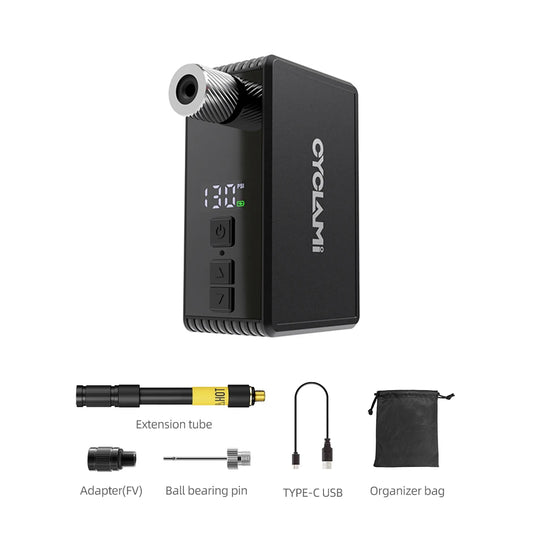 CYCLAMI AM6 Pro Mini Electric Bike Pump – 150 PSI