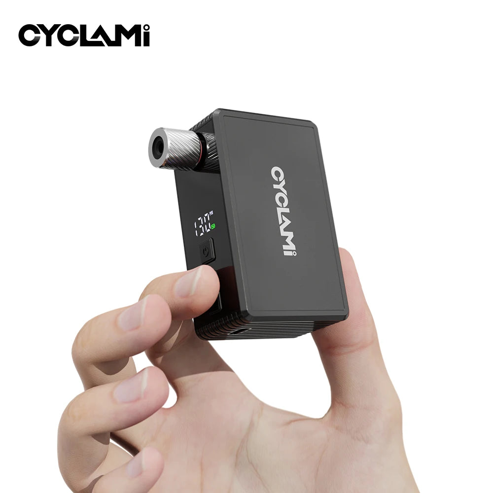 CYCLAMI AM6 Pro Mini Electric Bike Pump – 150 PSI