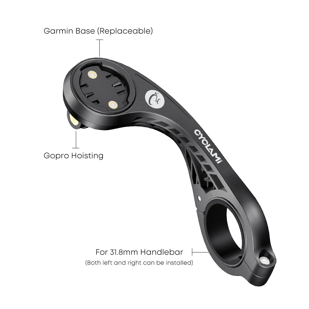CYCLAMI S2 Out-Front Bike Computer Mount