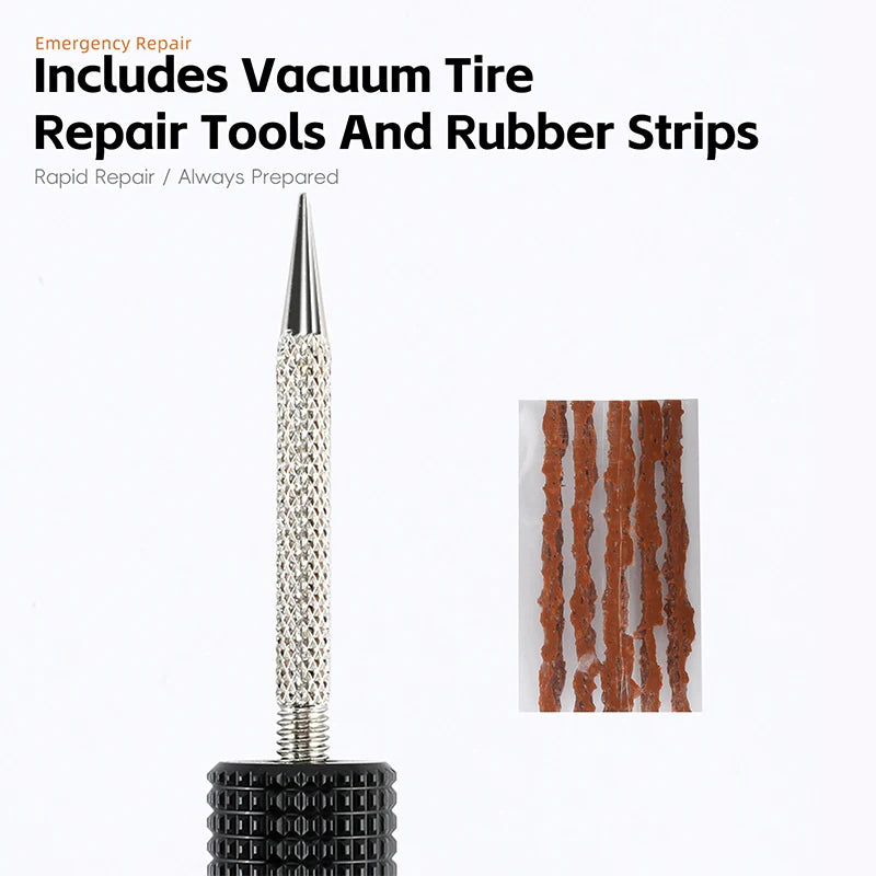WEST BIKING Compact Ratchet & Tubeless Tyre Repair Kit