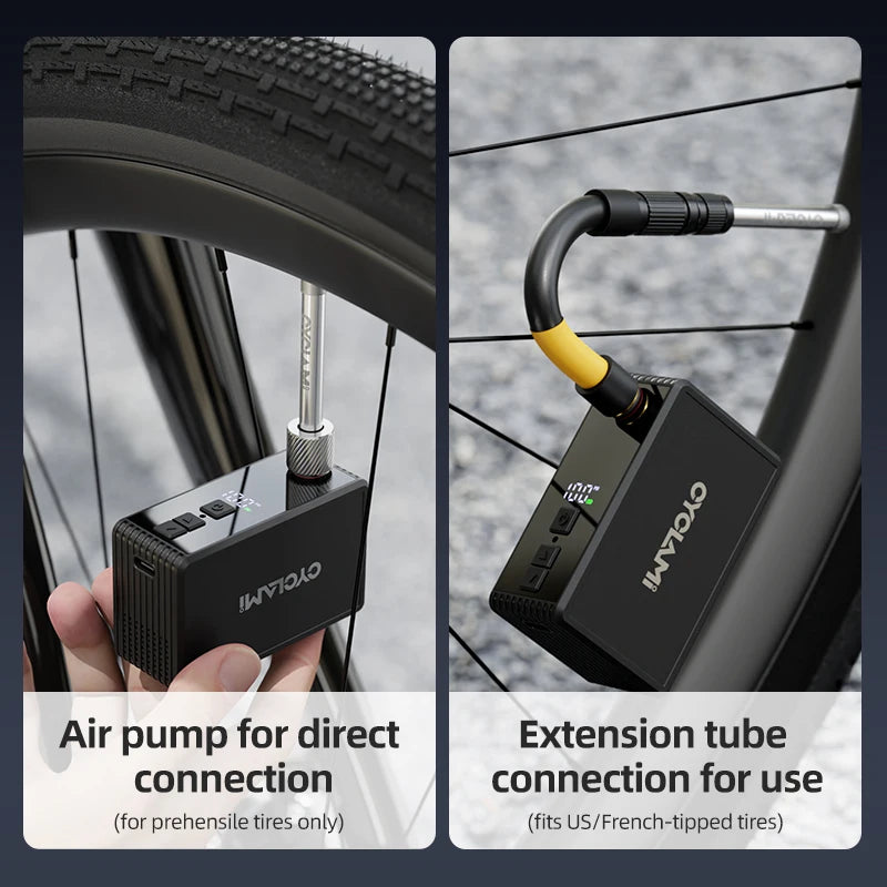 CYCLAMI AM6 Pro Mini Electric Bike Pump – 150 PSI